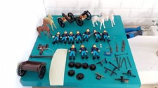 lot figurines sudiste nordiste chariot cheval airgam boys airgamboys soldat