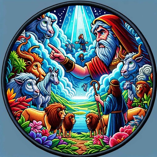 Bible stories patch - bible,