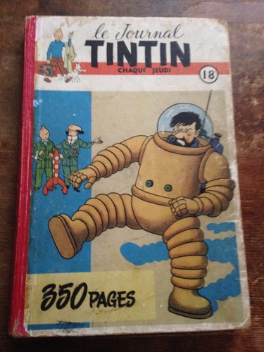 Recueil reliure journal - reliure, tintin