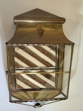 Vitrine murale verre laiton - vitrine, et