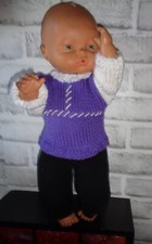 vêtements neufs pour poupon