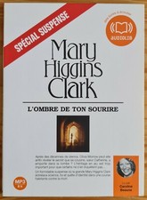 Livres audio. Mary Higgins Clark. L'ombre de ton sourire. 1 cd. Comme neuf.