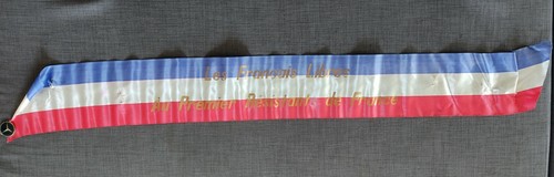 Ancienne echarpe tricolore les - ancienne,