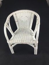 Petit fauteuil enfant en osier