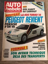 AUTO HEBDO n°580 01/07/1987