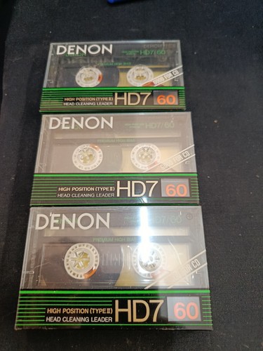 Denon sealed cassette hd7 60 - sealed,