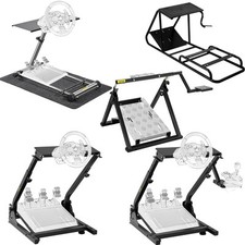 VEVOR Support Volant de Course pour Logitech Fanatec Thrustmaster CSR Mad Catz