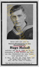 STERBEBILD  MARIN  ALLEMAND