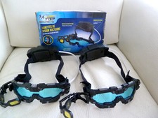 2 lunettes -  vision nocturne - avec loupe - enfants / adultes