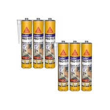 Lot de 6 mastics colles SIKA