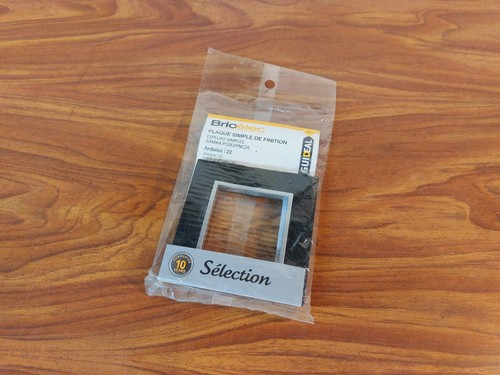 Plaque simple finition - de,