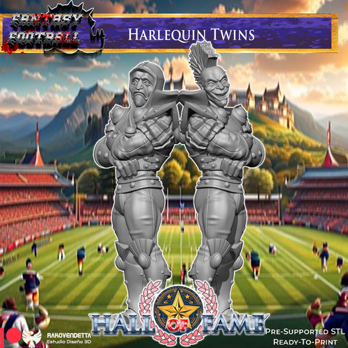Stars player jumeaux harlequin - player,