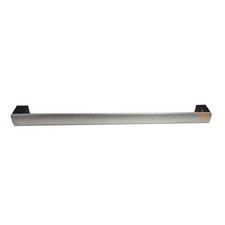 Poignée porte complète acier inox brossé 418mm - 00672554 - BOSCH