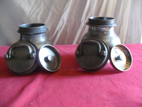 Pots bouillons etain - pots, a