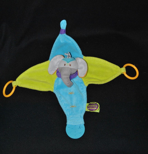 Peluche éléphant plat
