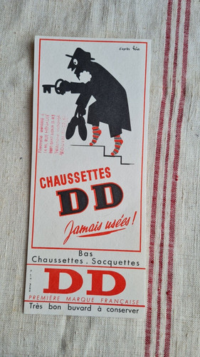 Ancien buvard publicitaire - ancien,