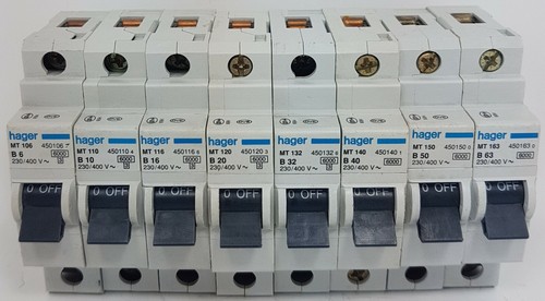 Hager 10a 16a 20a 32a - mt,