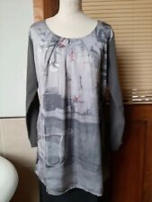 Tee-shirt femme manche longue "Terre de marins" Taille 4