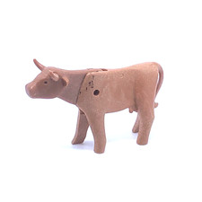 PLAYMOBIL * FERME * Vache Beige Clair Vintage (3 Pis) 3556 9990 3499 3503 3484