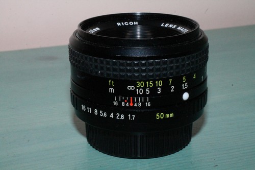 Objectif ricoh k - 50,
