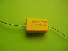1 x 0.15uF @ 630V PHILIPS - MULLARD SIMILAR AS "CHICKLET" 