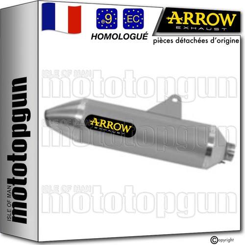 Arrow pot echappement - pot, approuve