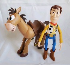 Toy Story Mattel 2017 Woody + Pile Poil Bullseye Figurines Articulées 23 cm