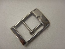 DOUBLE BOUCLE ARDILLON DE 14 MM ACIER INOXYDABLE POUR BRACELET DE 16 OU PLUS