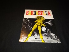 BARBARELLA jane fonda roger vadim synopsis dossier presse cinema 1968
