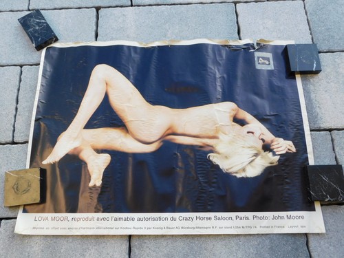 Vintage affiche crazy horse - crazy,