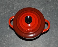 Mini cocotte ronde LE CREUSET. Céramique. 250ml. Neuf.