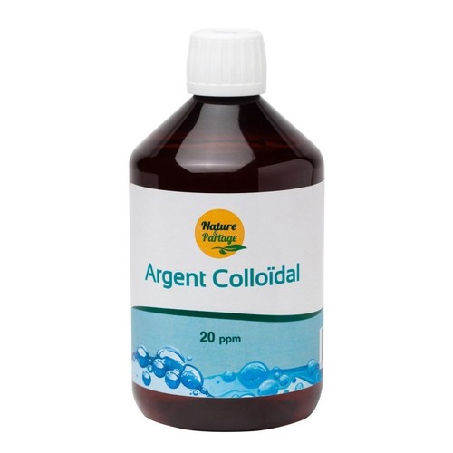 Argent colloïdal ppm 500 - colloïdal, 20