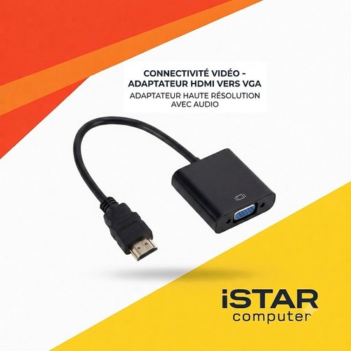 Adaptateur convertisseur hdmi - convertisseur,
