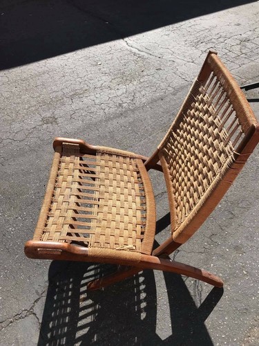 Hans wegner style folding rope - hans,