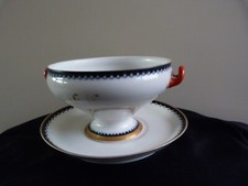 Bol bouillon et sous tasse