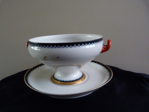 Bol bouillon sous tasse - bol,