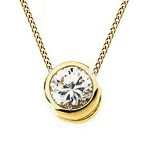 14k jaune plaqué 1ct - or,