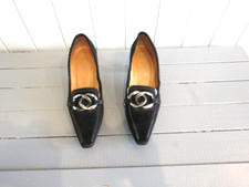 TOD'S ESCARPINS A TALONS EN DAIM NOIR P 34,5 IT/35,5 FR