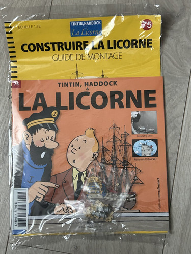 Construire licorne tintin - la,