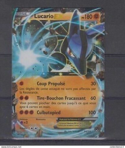 Carte pokemon lucario ex - lucario,