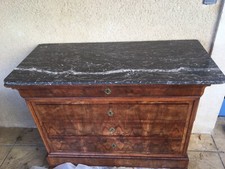Commode marbre Louis Philippe 4 tiroirs
