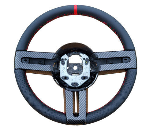 Volant cuir nappa shelby gt500 - cuir,