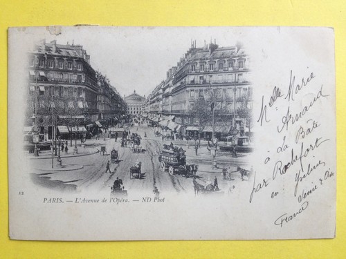 Cpa paris transport - cpa,