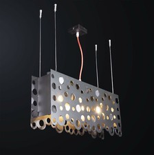 Lustre Moderne Métal Laser