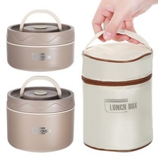  Boîte À Repas Adultes Boite Gouter Isotherme Récipient Salade Bento