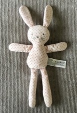 Doudou Lapin rose étoiles