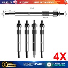 4X Bougies De Préchauffage