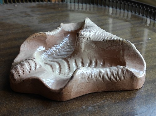 Cendrier coquille art déco - dÉco, en