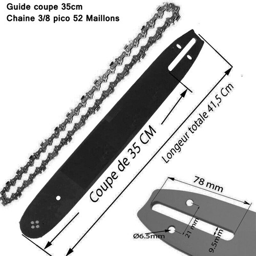 Kit guide chaine - kit,