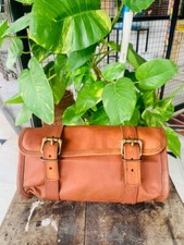 Outil de fermeture à boucle 2 sangles cuir de chèvre véritable moto vintage m...